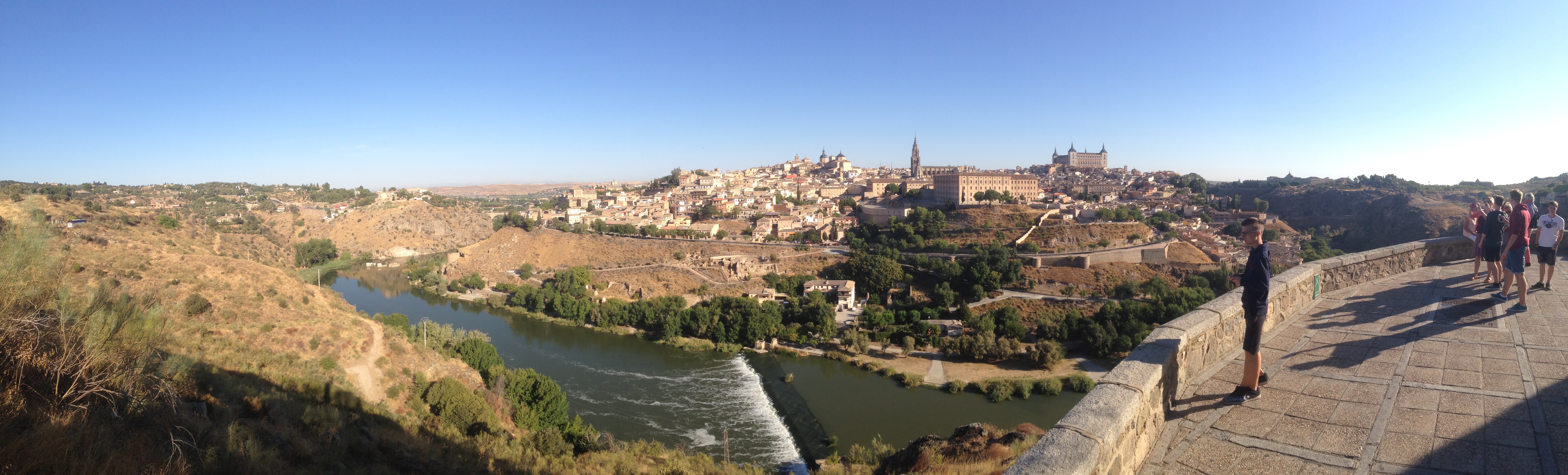 la vista a Toledo