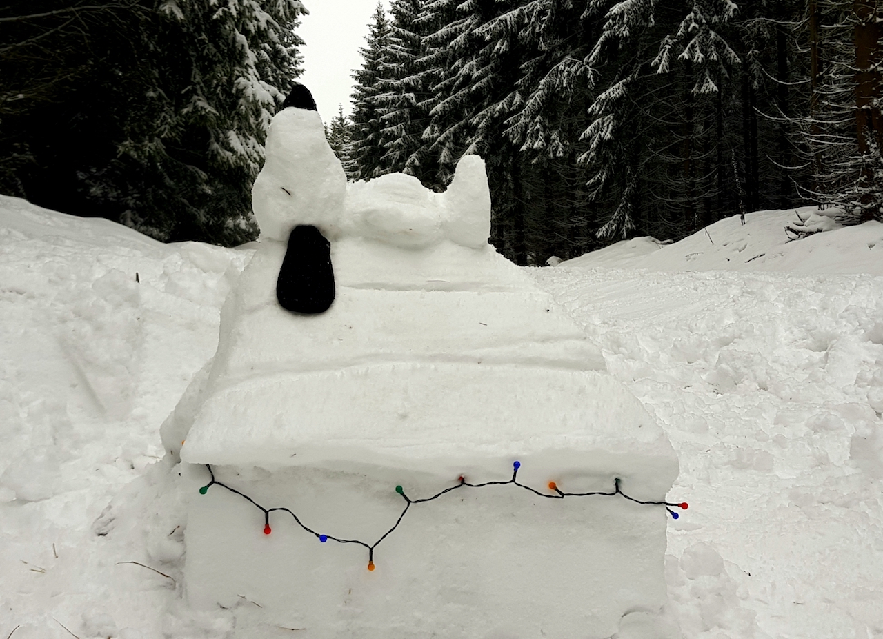 Prämierung der Schneeskulpturen