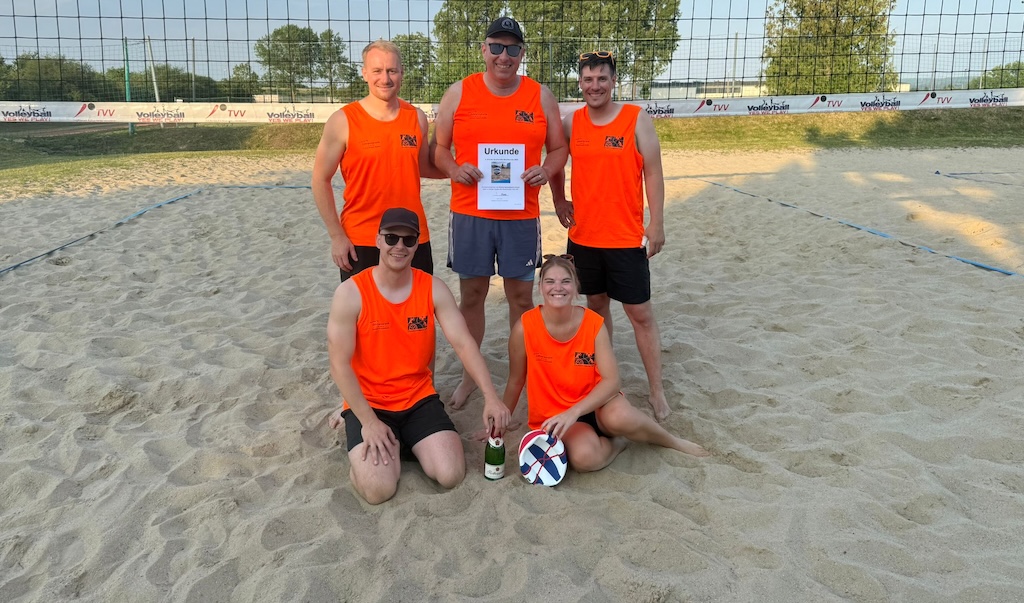 „buelowsports-beach-team“ erringt 3. Platz beim Erfurter Beachvolleyball Lehrerturnier