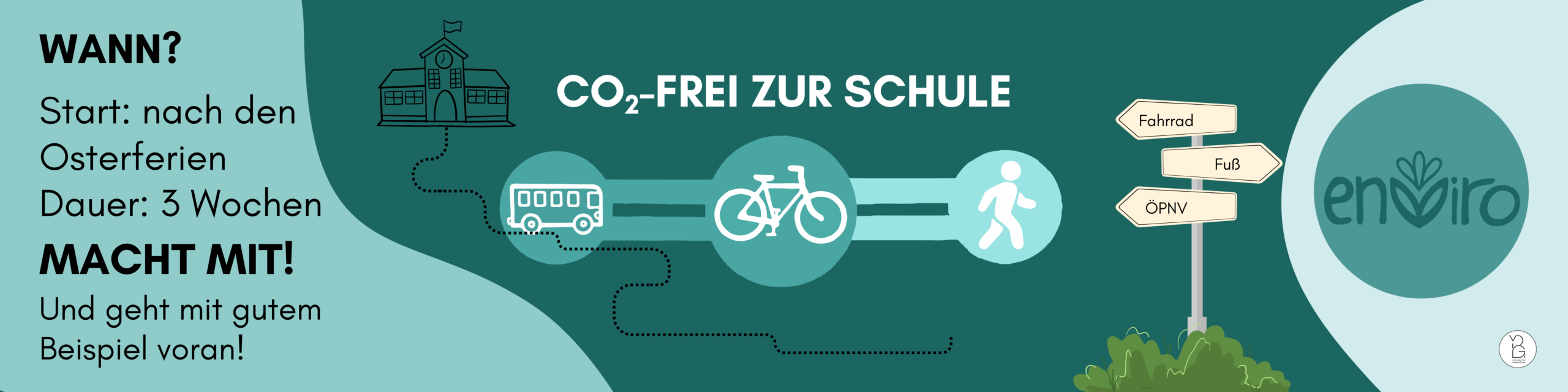 CO2-frei zur Schule 2026