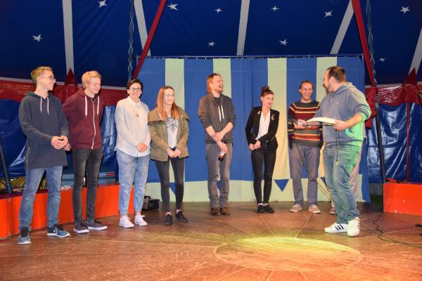 Poetryslam im Zirkuszelt